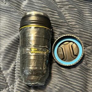 Nikon Black and Yellow Lens Mug
